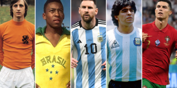 Cuáles son los 5 mejores jugadores de fútbol de la historia