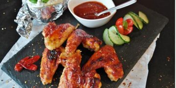 El uso de salsas como aderezo especial para snacks