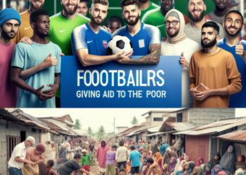 futbolistas que ayudan a los pobres