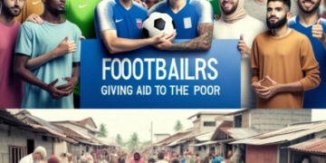 futbolistas que ayudan a los pobres