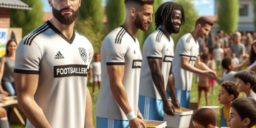 futbolistas que hacen obras de caridad