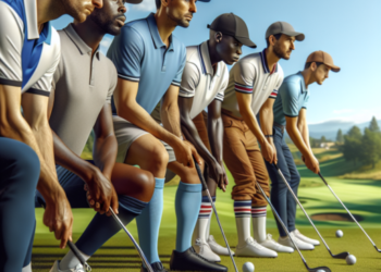 futbolistas que juegan golf