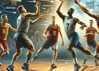 ¿Cuáles son los 7 tipos de pases en el baloncesto?