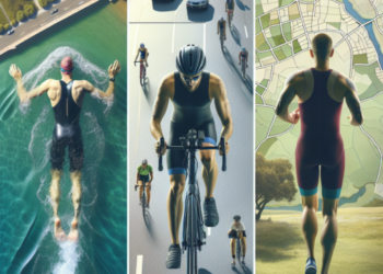 ¿Cuántos kilómetros se recorren en un triatlón?