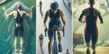¿Cuántos kilómetros se recorren en un triatlón?