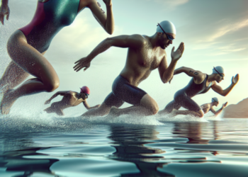 ¿Cuál es un buen ritmo de natación en triatlón?