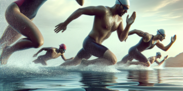 ¿Cuál es un buen ritmo de natación en triatlón?