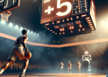 ¿Qué significa +5 en baloncesto?
