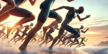 ¿Cuál es la primera carrera de un triatlón?
