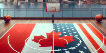 ¿El baloncesto es canadiense o americano?