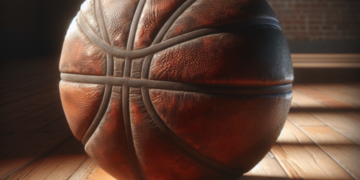 ¿Qué tipo de pelota se utilizó en el primer partido de baloncesto?