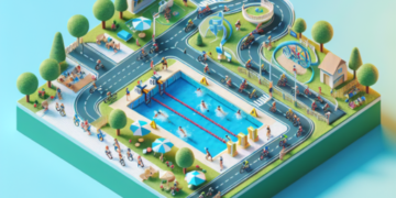 ¿Cuál es la distancia más pequeña de triatlón?